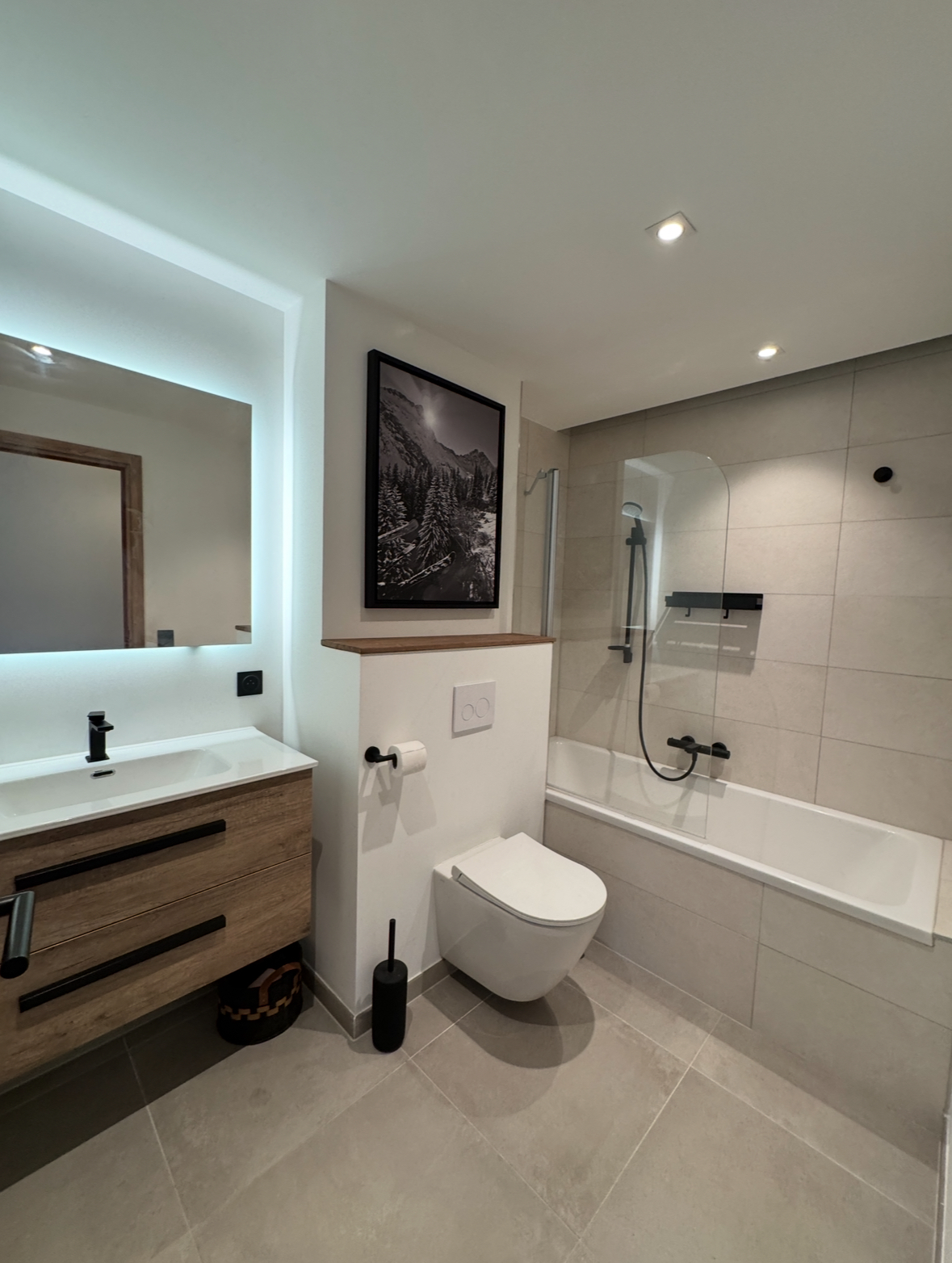 salle de bain suite de l’Ours | Appartement Méribel Mottaret